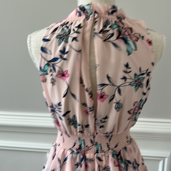 Eliza J Pink Halter Midi Sundress - Picture 3 of 5